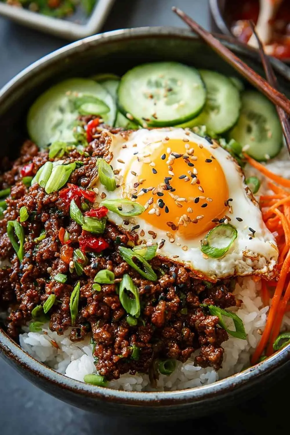 Korean Ground Beef Bowl
