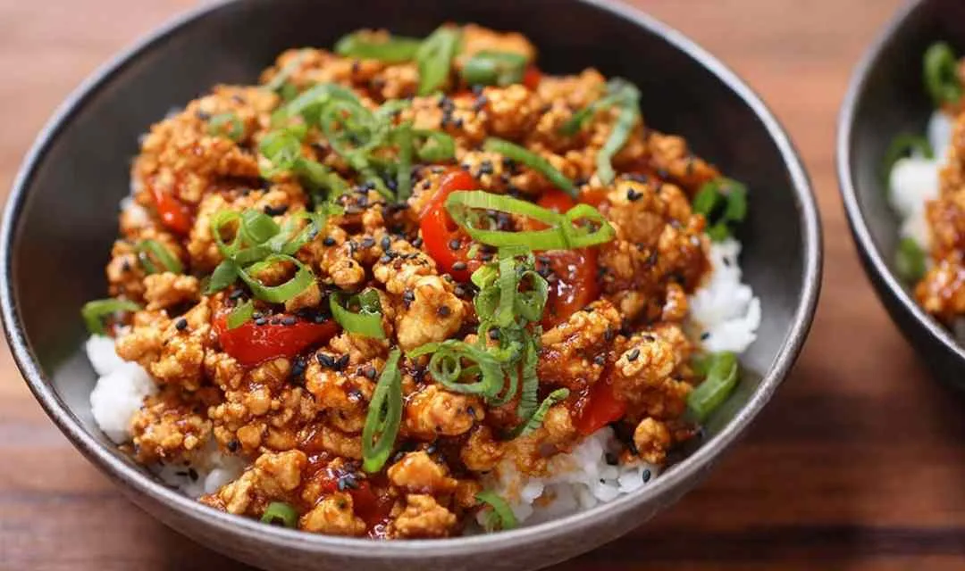 Low Carb Firecracker Ground Chicken