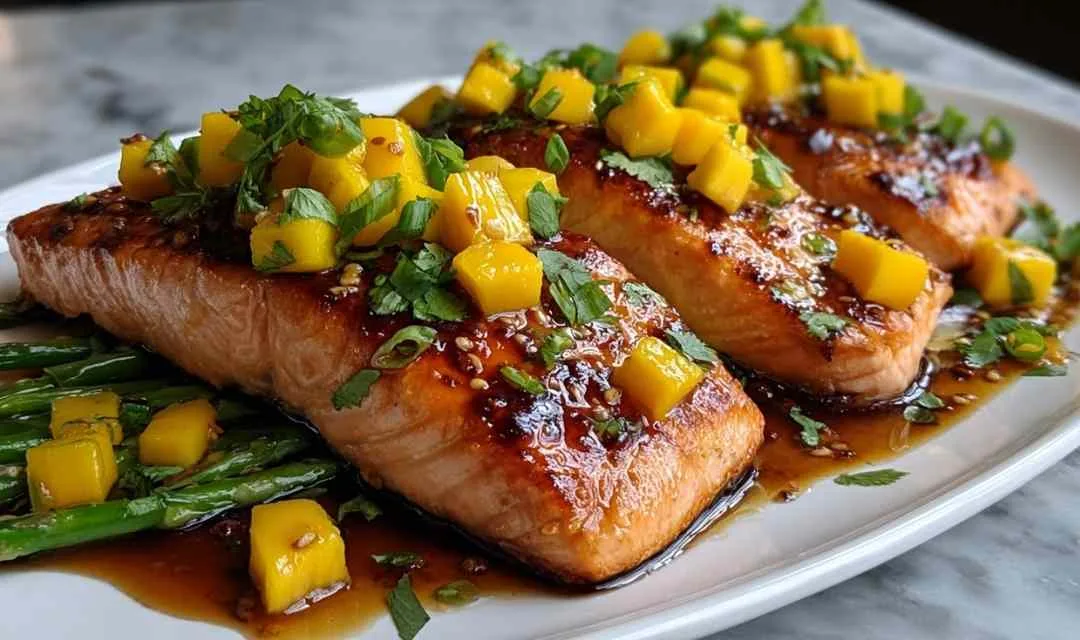 Mango Teriyaki Salmon Recipe – Sweet, Savory & Ready in 30 Minutes