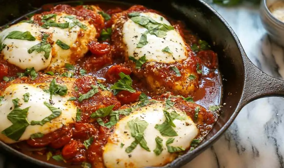 Mozzarella Chicken Skillet