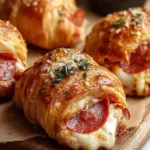 Mozzarella Pepperoni Croissant Rolls Quick and Delicious Weeknight Dinner