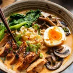 Peanut Miso Chicken Ramen Quick Homemade Bowl
