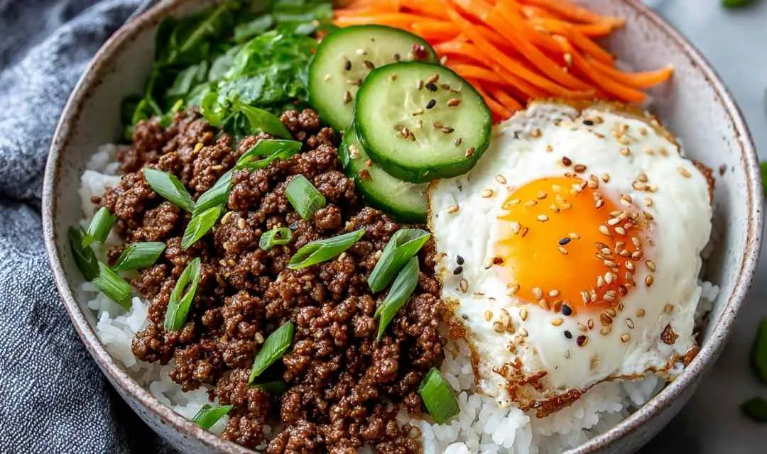 Quick & Easy Korean Ground Beef Bowl – Better Than Takeout!