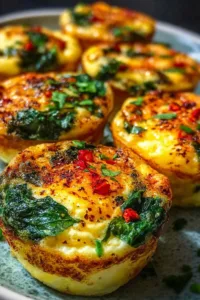 High protein egg bites recipe golden and freshly baked in muffin tin