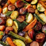Sheet Pan Sausage and Veggies