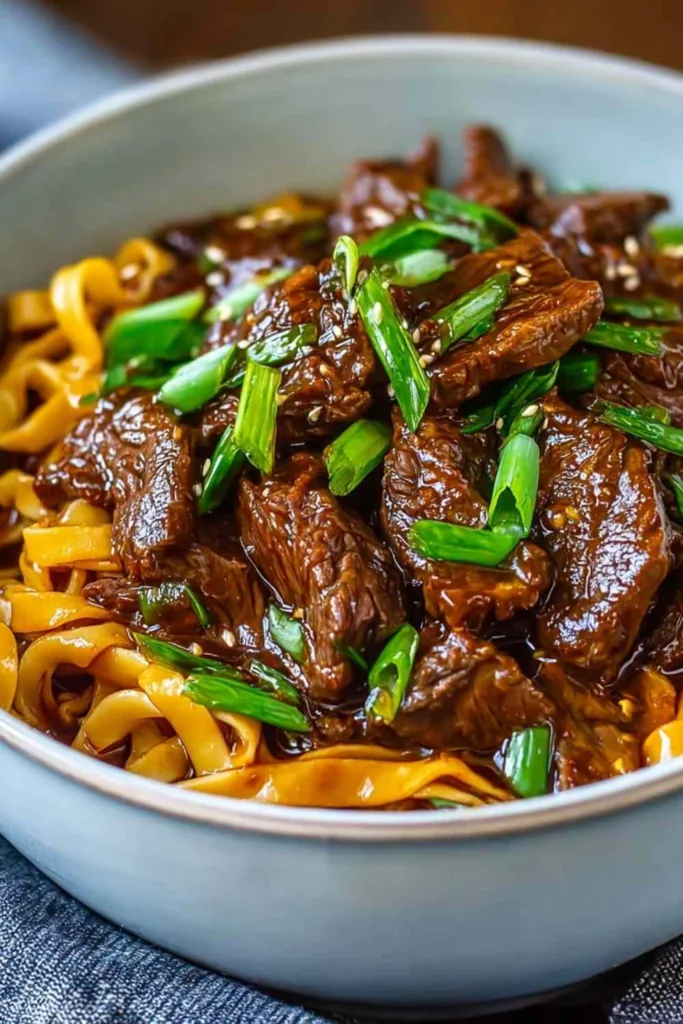 Slow Cooker Korean Beef Noodles - Hands-Off Comfort in Every Bite