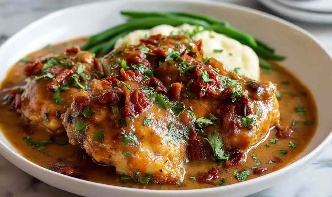 Smothered chicken recipe