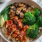Sticky Chicken Bowls Healthy 50-Minute Weeknight Dinner