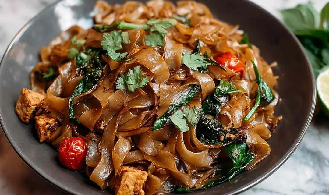 Street Style Thai Drunken Noodles: Quick 30-Minute Weeknight Wonder