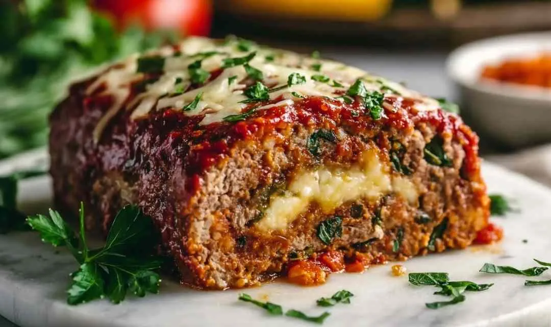 Stuffed Italian Meatloaf