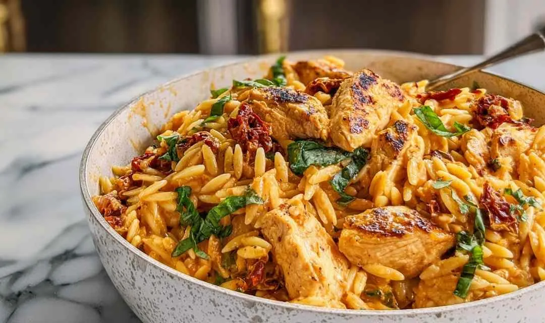 Sun-Dried Tomato Chicken Orzo