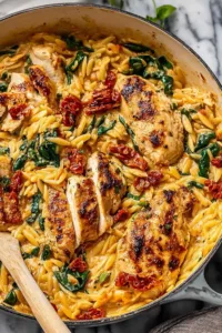 Sun-Dried Tomato Chicken Orzo