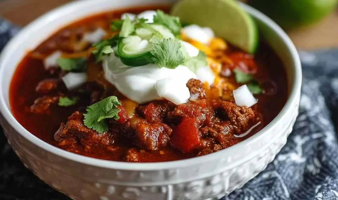 The Best High Protein Chili Recipe