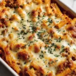 Ultimate Creamy Cheesy Baked Ziti