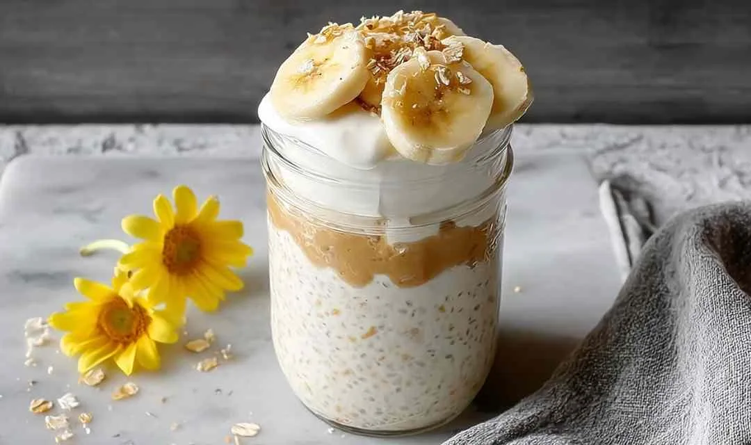 Banana Cream Pie Overnight Oats