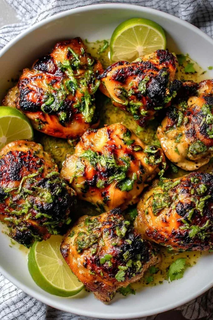 Cilantro Lime Chicken Thighs