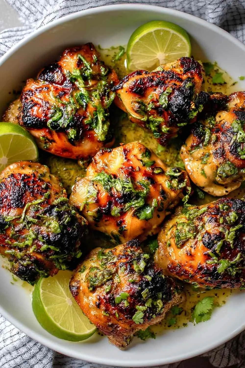 Cilantro Lime Chicken Thighs