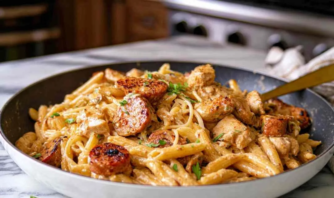 Creamy Cajun Chicken Pasta