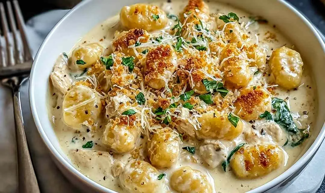 Creamy Crack Chicken Gnocchi Recipe