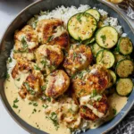 Crispy mozzarella zucchini rounds with golden panko breadcrumb topping
