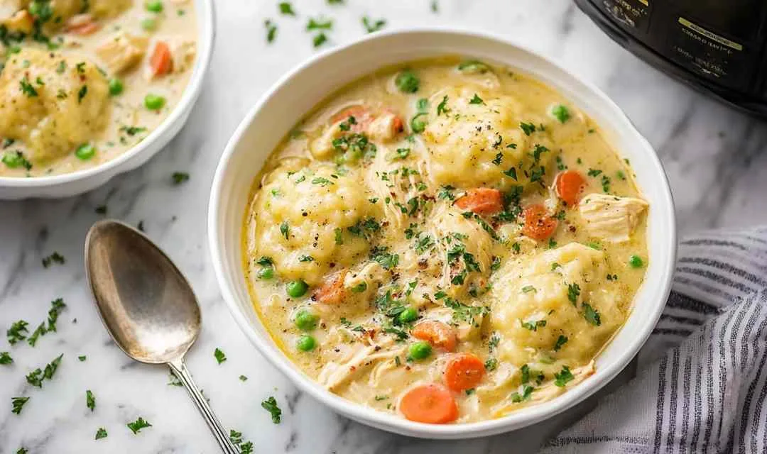 Crockpot Chicken and Dumplings