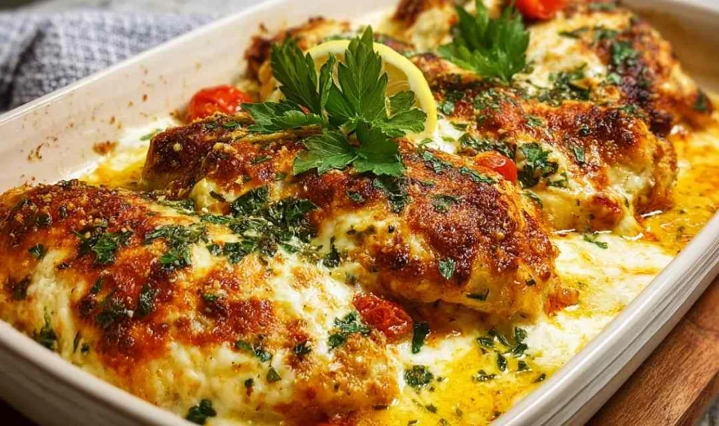 Easy Baked Ricotta Chicken