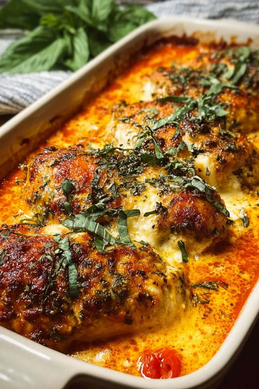 Easy Baked Ricotta Chicken
