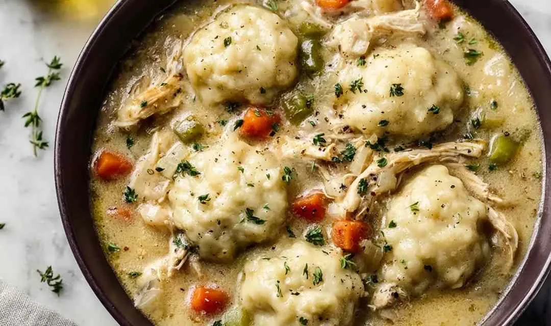 Easy Chicken and Dumplings