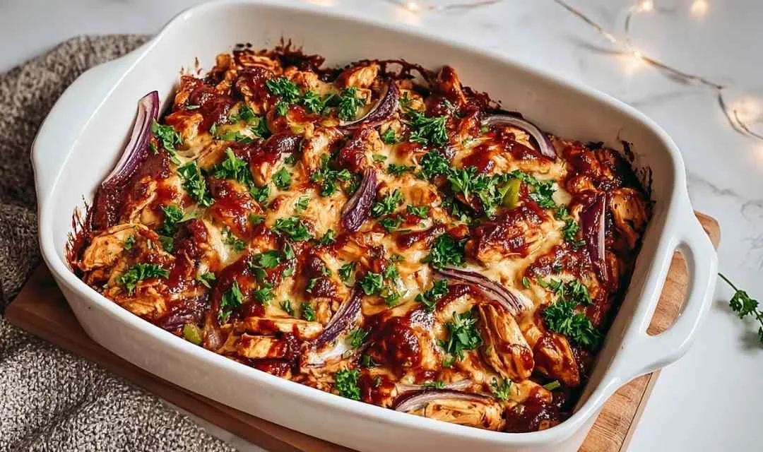Easy Keto BBQ Chicken Casserole Recipe