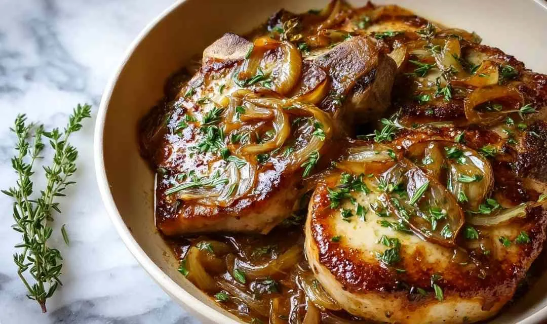 French Onion Pork Chops
