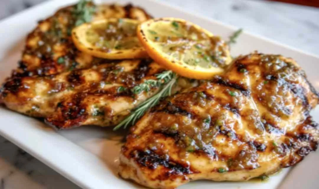 Grilled Citrus Chicken with Glaze