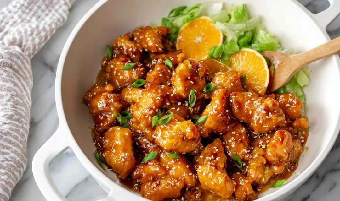 Healthy Orange Chicken
