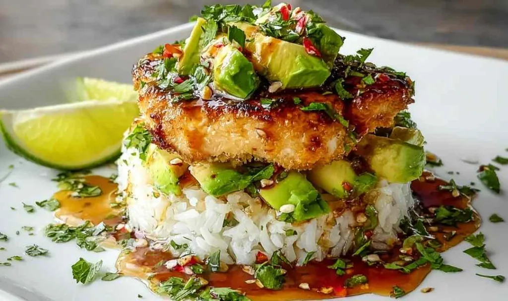 Raw chicken breasts marinating in honey lime marinade in resealable bag