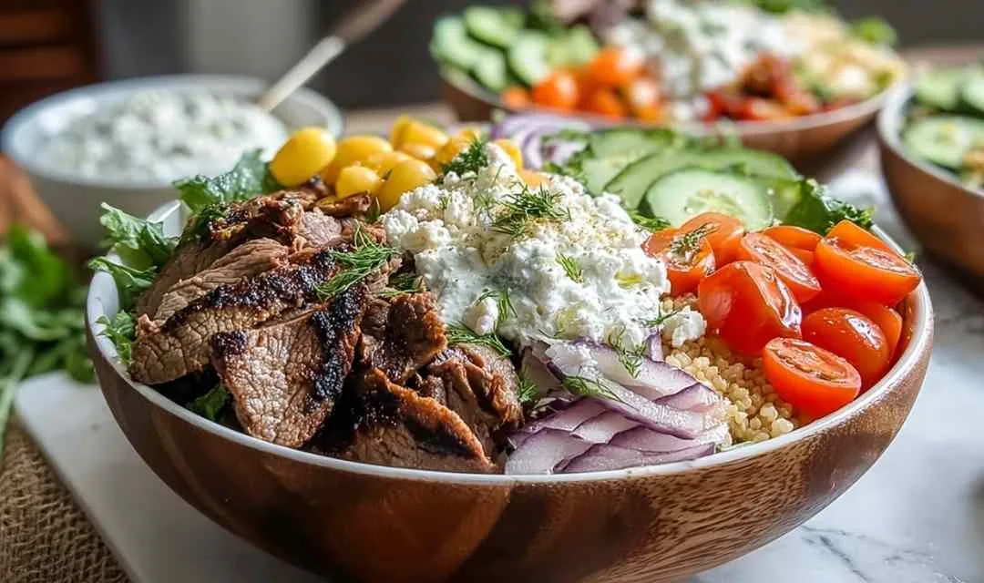 Mediterranean Gyro Bowls