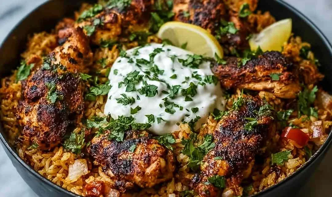 One Pot Shawarma Chicken Ricpe