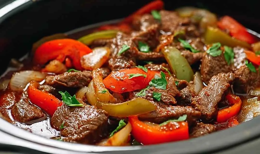 Pepper Steak in a Crock Pot