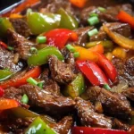 Pepper Steak in a Crock Pot