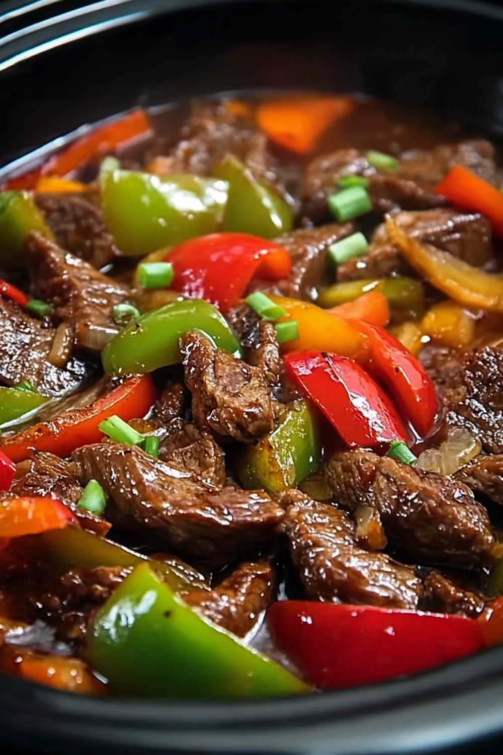 Pepper Steak in a Crock Pot