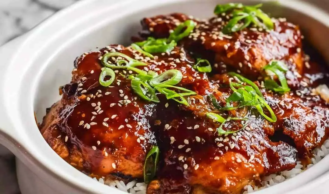 Slow Cooker Honey Garlic Chicken