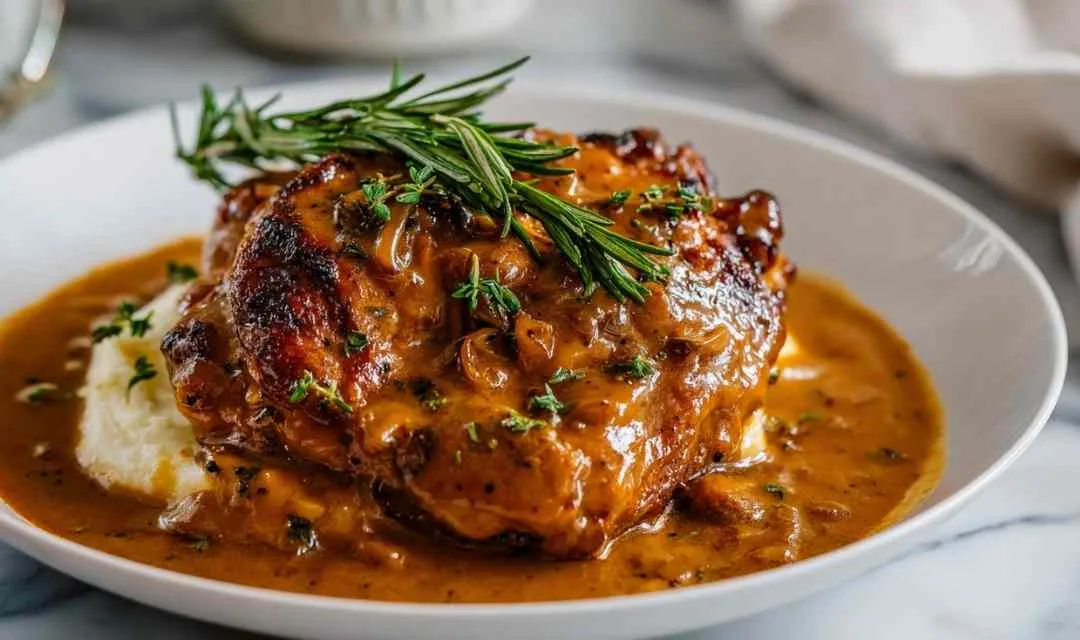Smothered Chicken Thighs