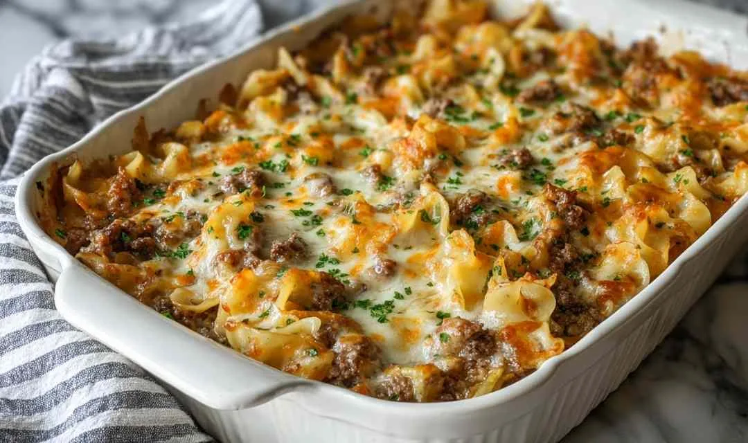 Sour Cream Beef Noodle Casserole