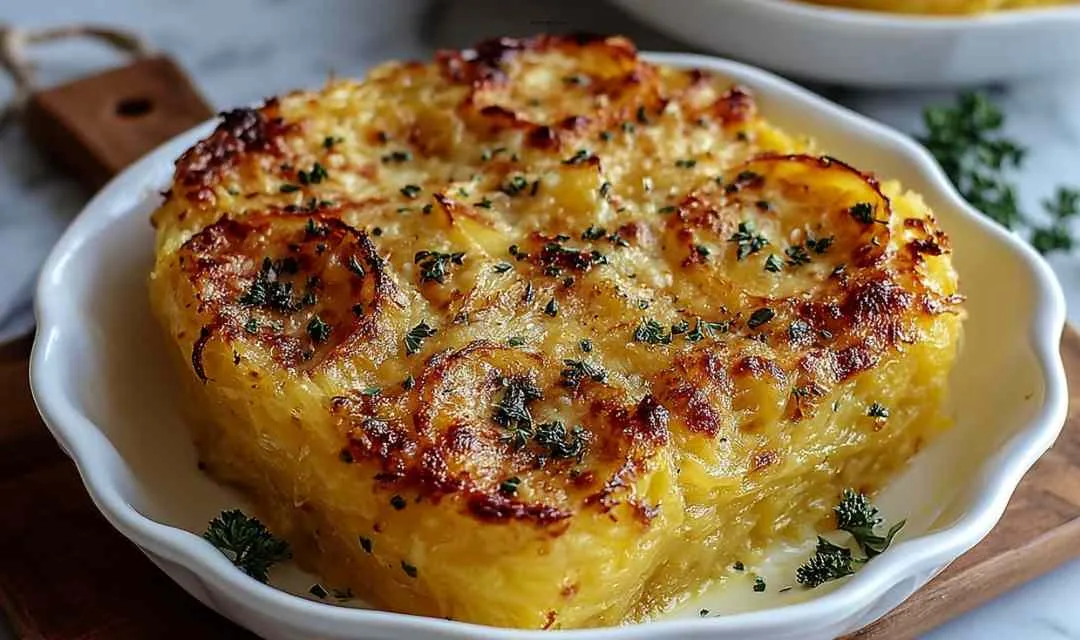 Spaghetti Squash Au Gratin
