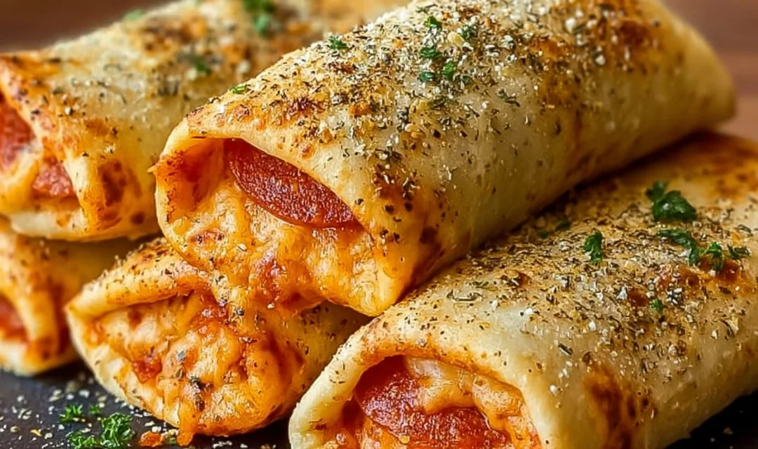 Irresistible High Protein Pepperoni Pizza Rolls Recipe