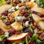 Apple Walnut Cranberry Salad