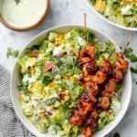 BBQ Chicken Skewer Salad Bowl
