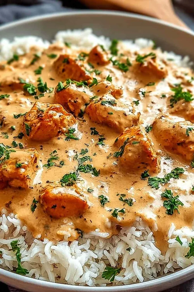 Best Smothered Chicken and Rice Recipe