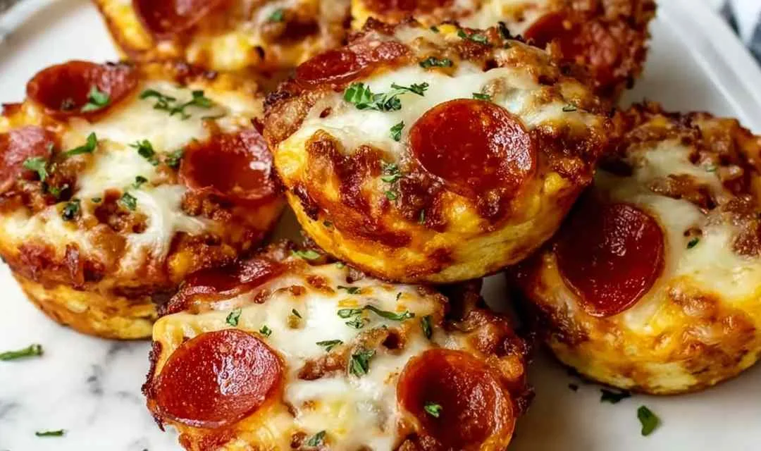 Carnivore Pizza Muffins