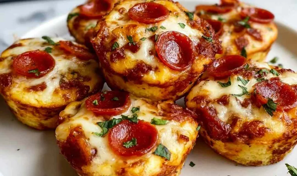 Carnivore Pizza Muffins