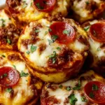 Carnivore Pizza Muffins