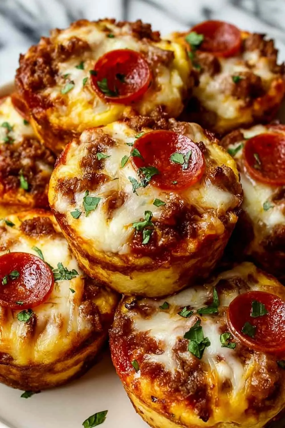 Carnivore Pizza Muffins